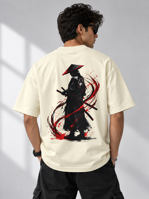 Samurai Warrior Oversized Tee | 220 gsm , 100% cotton
