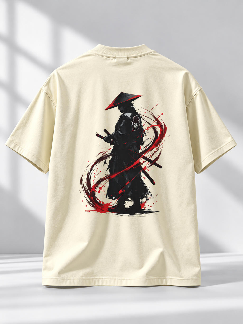 Samurai Warrior Oversized Tee | 220 gsm , 100% cotton