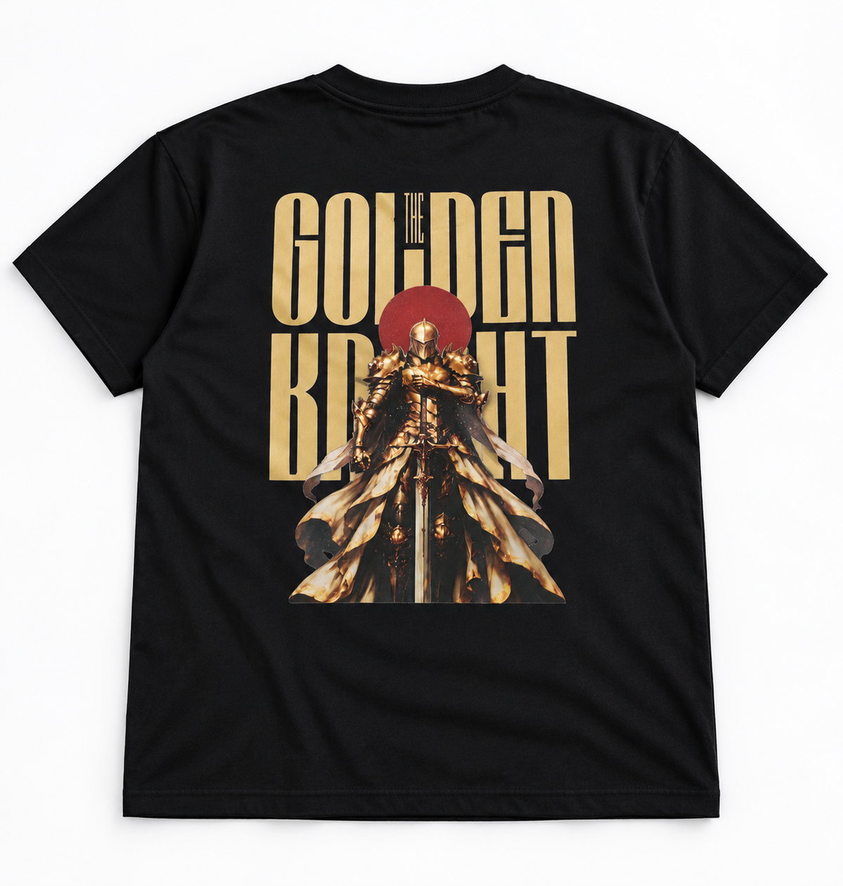 The Golden Knight Oversized T-Shirt | 220 gsm , 100% cotton