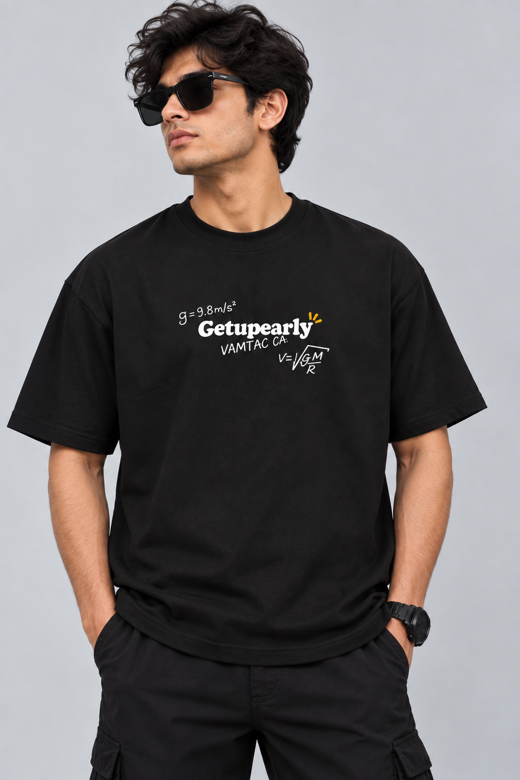 Gravity Duck Oversized Tee | 220 gsm , 100% cotton