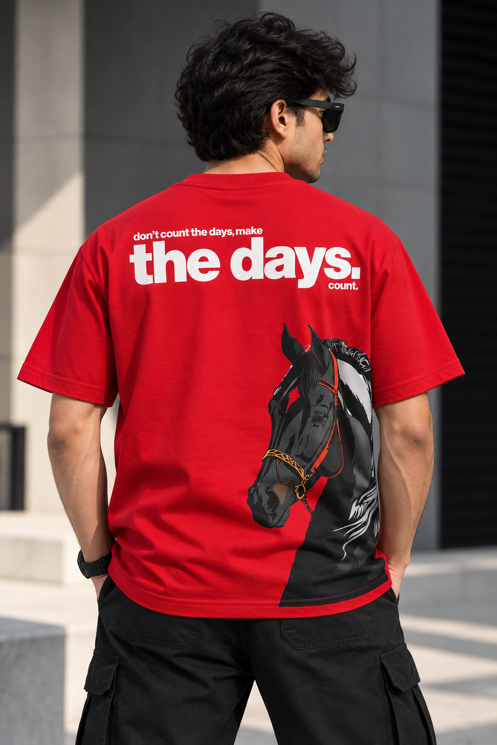 The Days Oversized Graphic T-Shirt | 220 gsm , 100% cotton